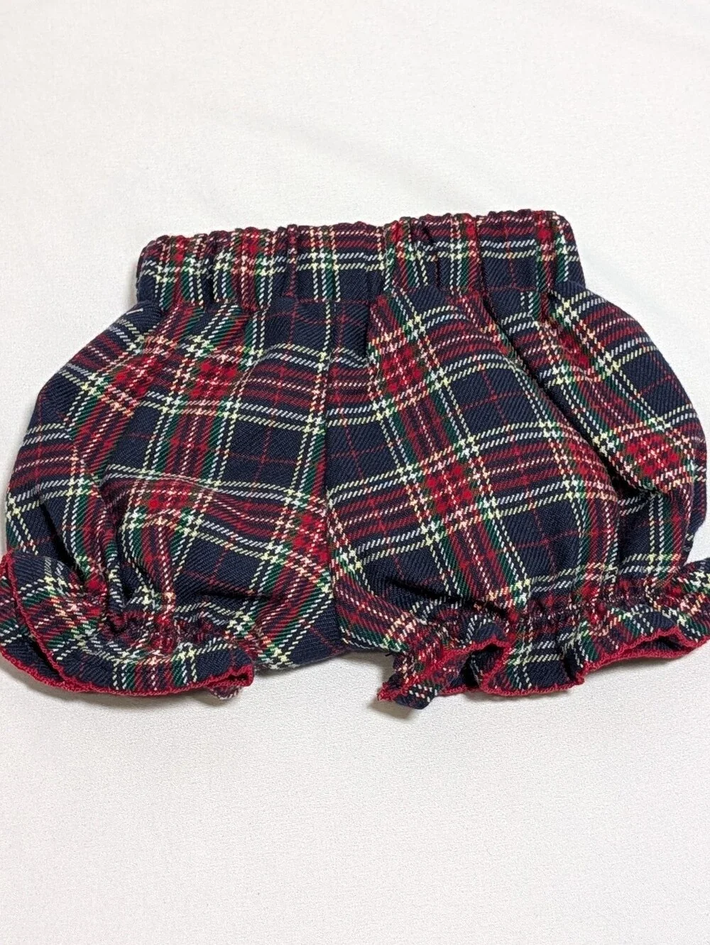 TBBC The Beaufort Bonnet Company Natalie Knickers Plaid Bloomers 0-6M NWT